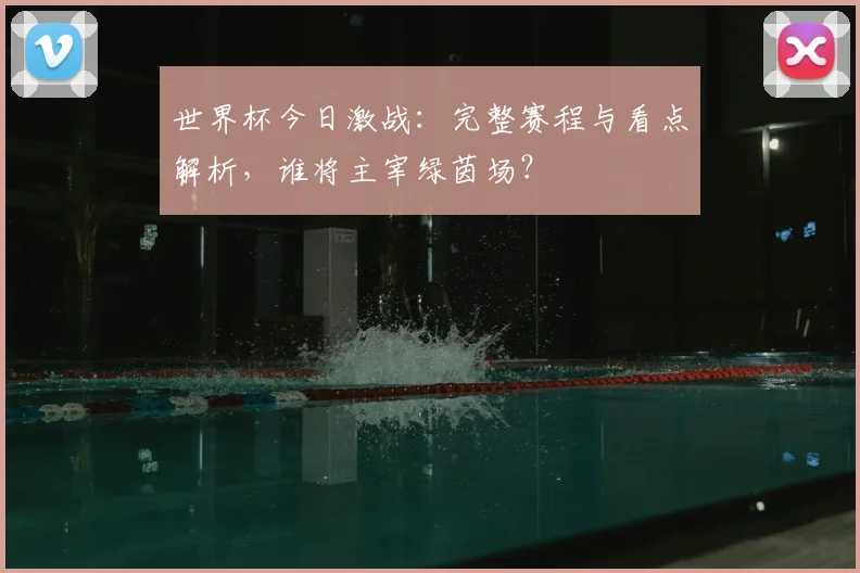 世界杯今日激战:完整赛程与看点解析,谁将主宰绿茵场?